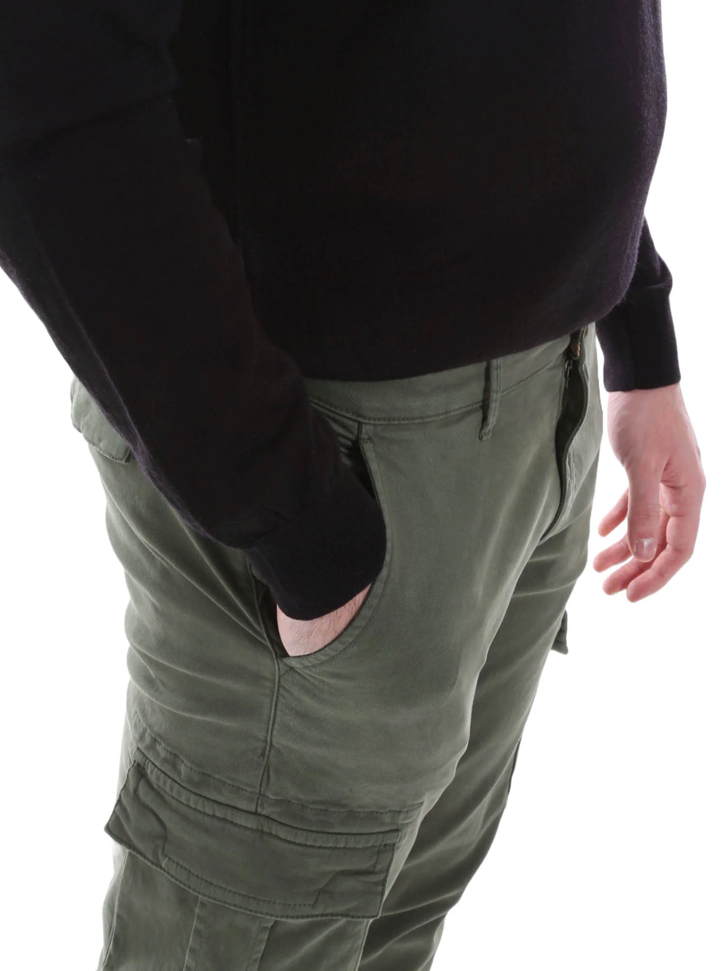 Borgoni Milano Pantaloni Uomo | ARGENTATI - Image 15