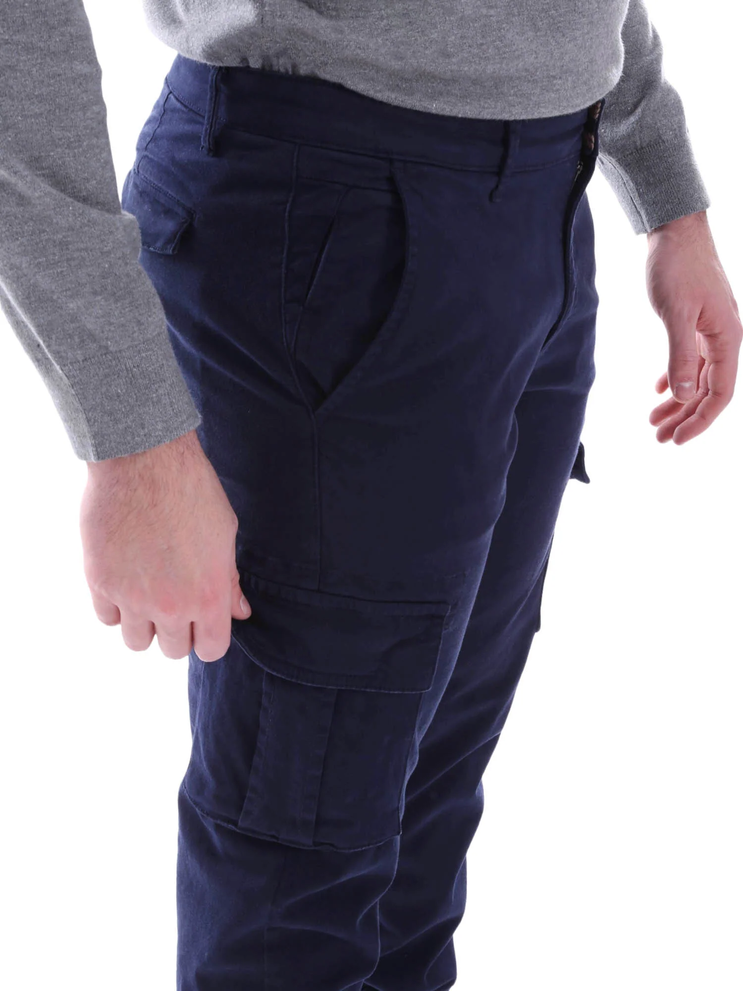 Borgoni Milano Pantaloni Uomo | ARGENTATI - Image 5