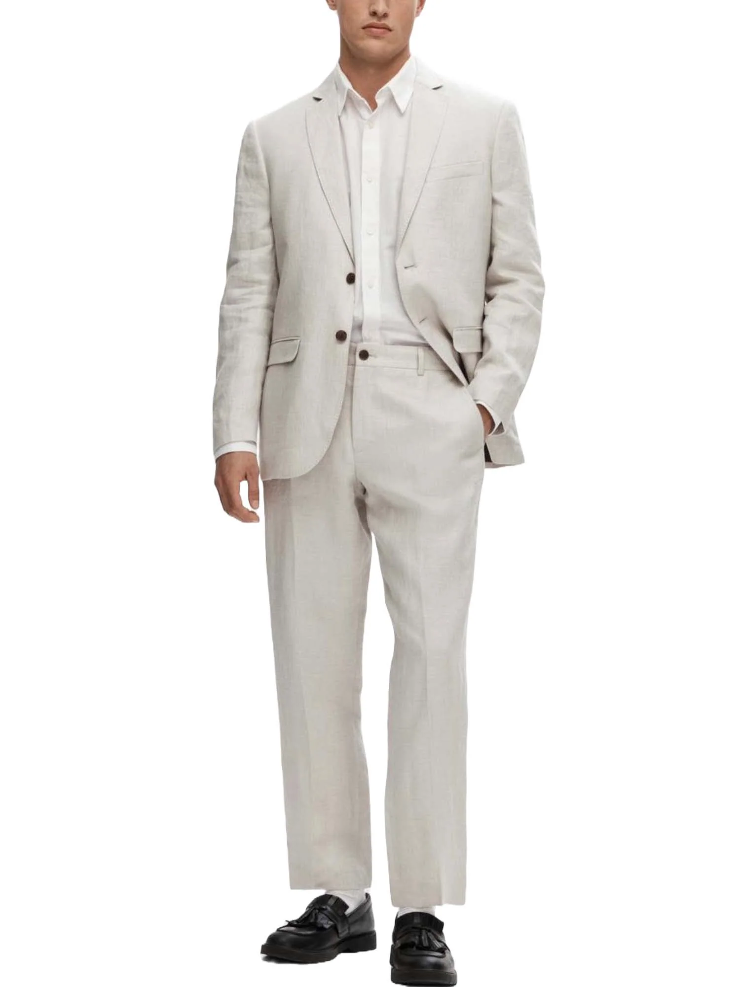 Selected Homme Black Pantaloni Uomo | 16092415 - Image 3