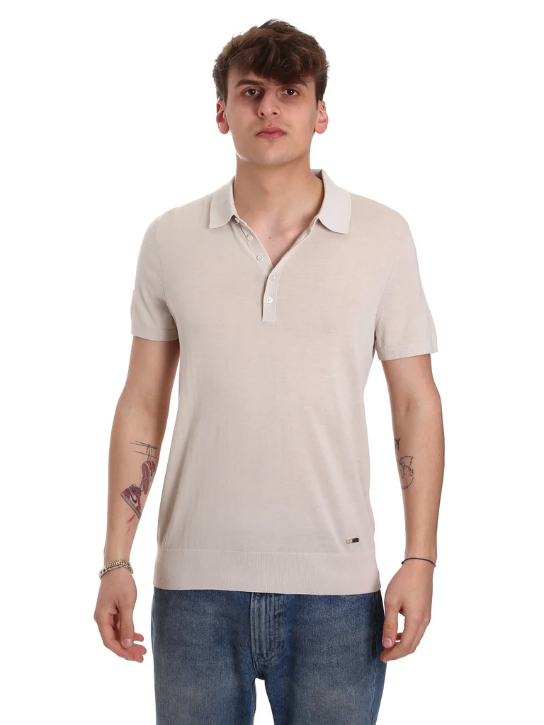 Gaudi Jeans Polo Uomo | 011BU53011 - Image 4