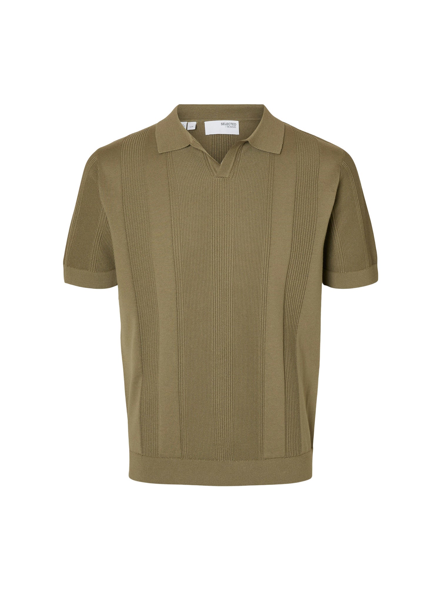 Selected Homme Black Polo Uomo | 16096387 - Image 5