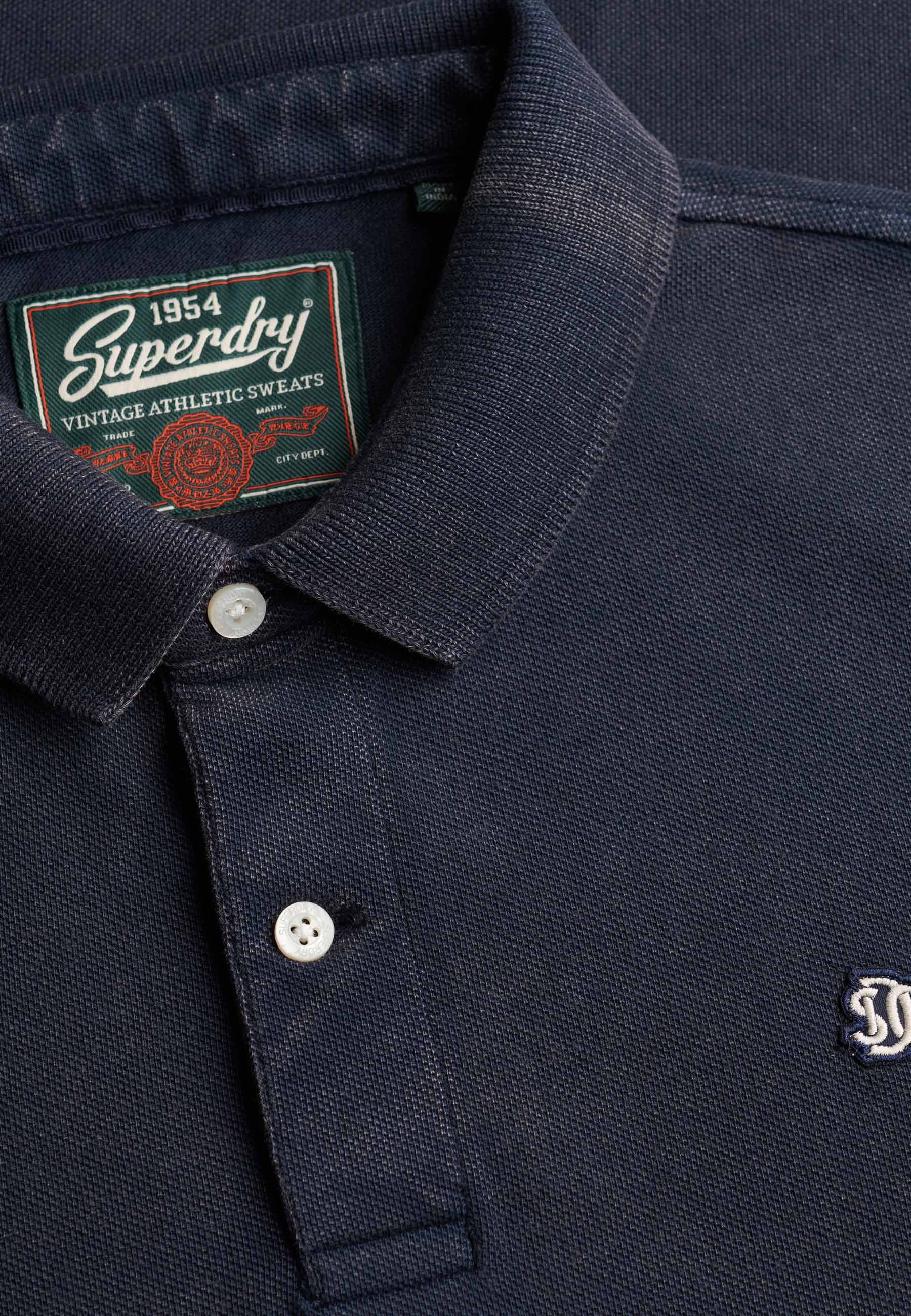 Superdry Vintage Destroy Polo Uomo | M1110451A - Image 5