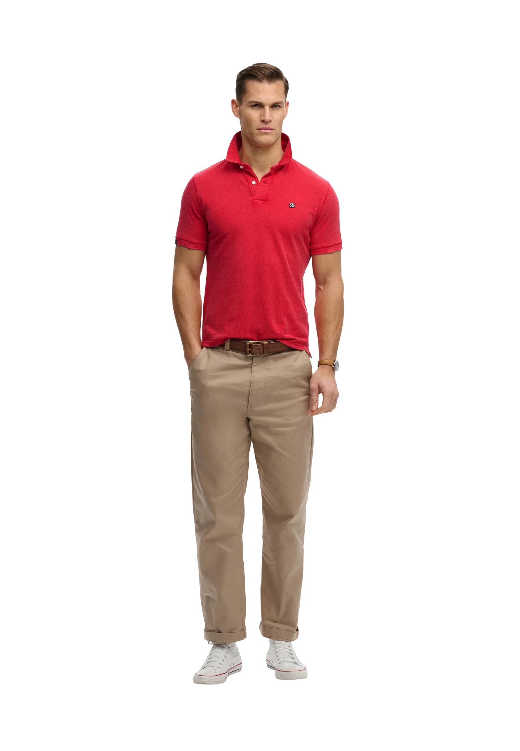 Superdry Vintage Destroy Polo Uomo | M1110451A - Image 9