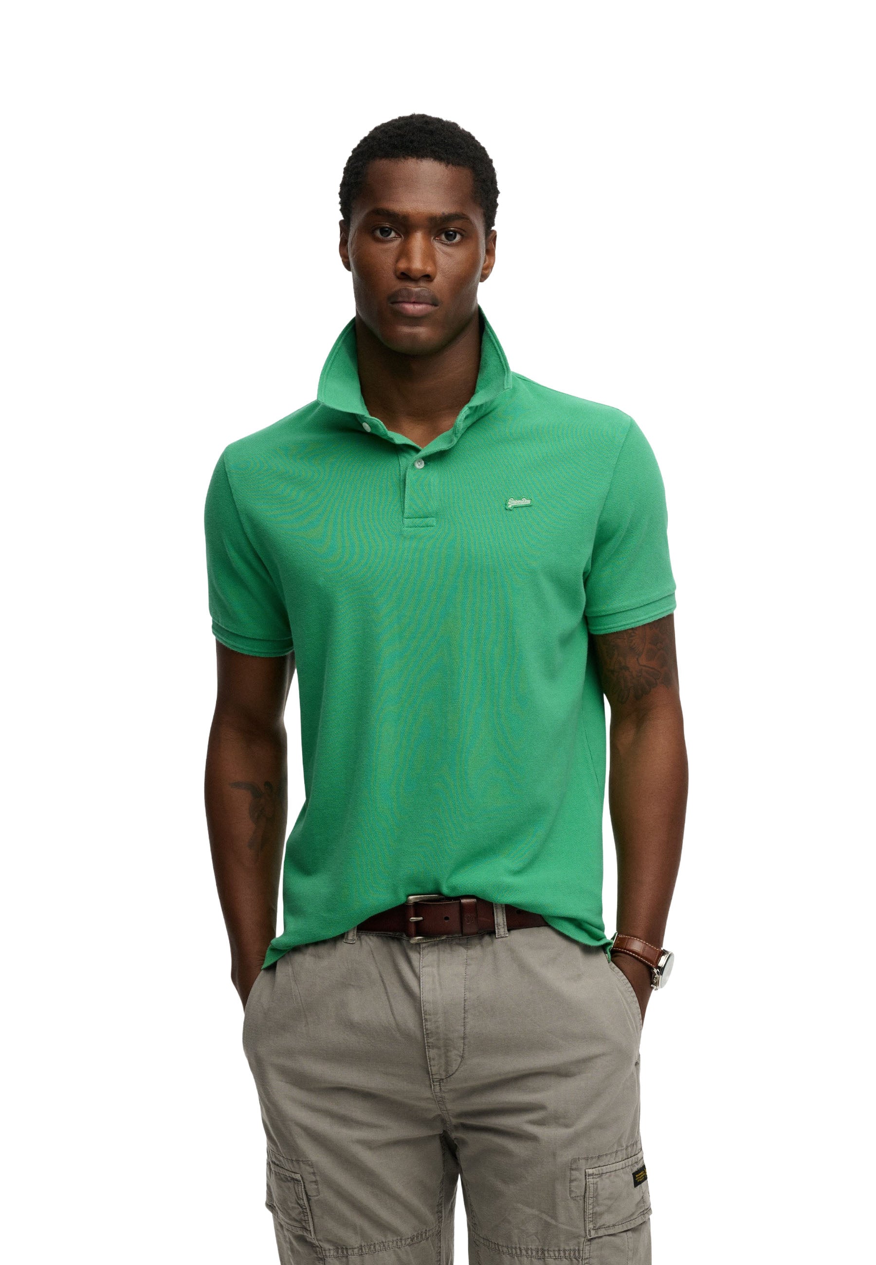 Superdry Classic Pique Polo Uomo | M1110452A - Image 12