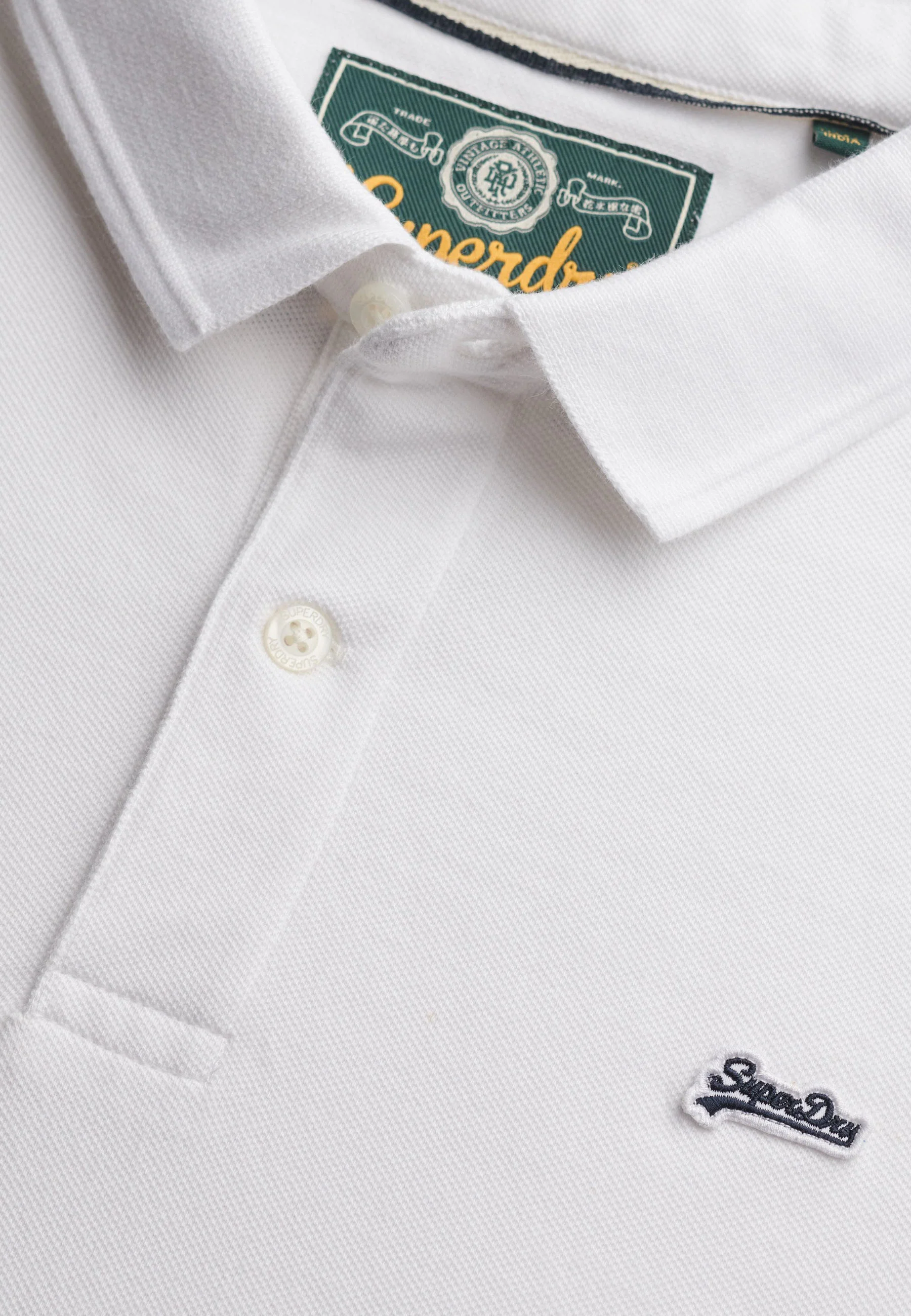 Superdry Classic Pique Polo Uomo | M1110452A - Image 5