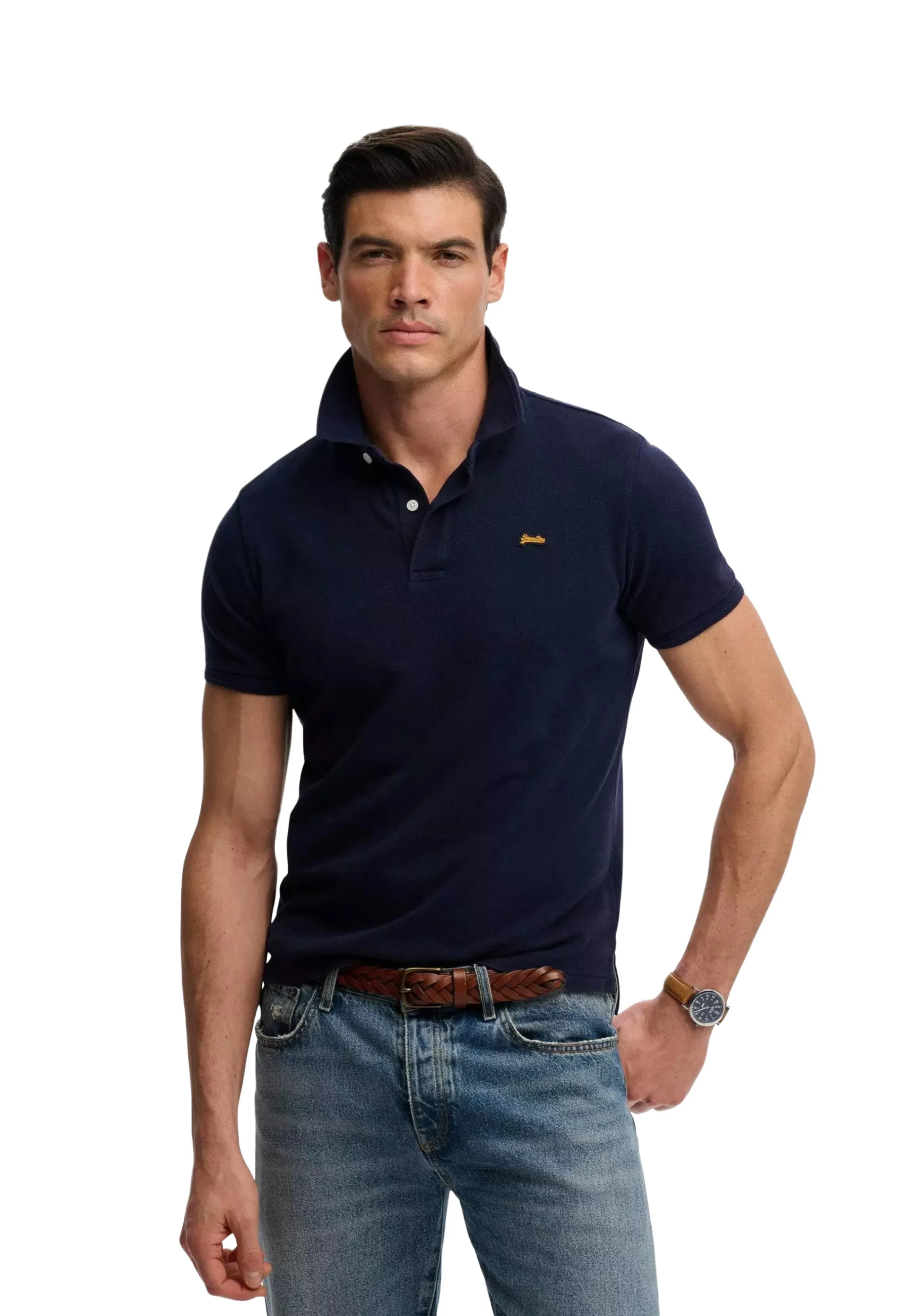 Superdry Classic Pique Polo Uomo | M1110452A - Image 7