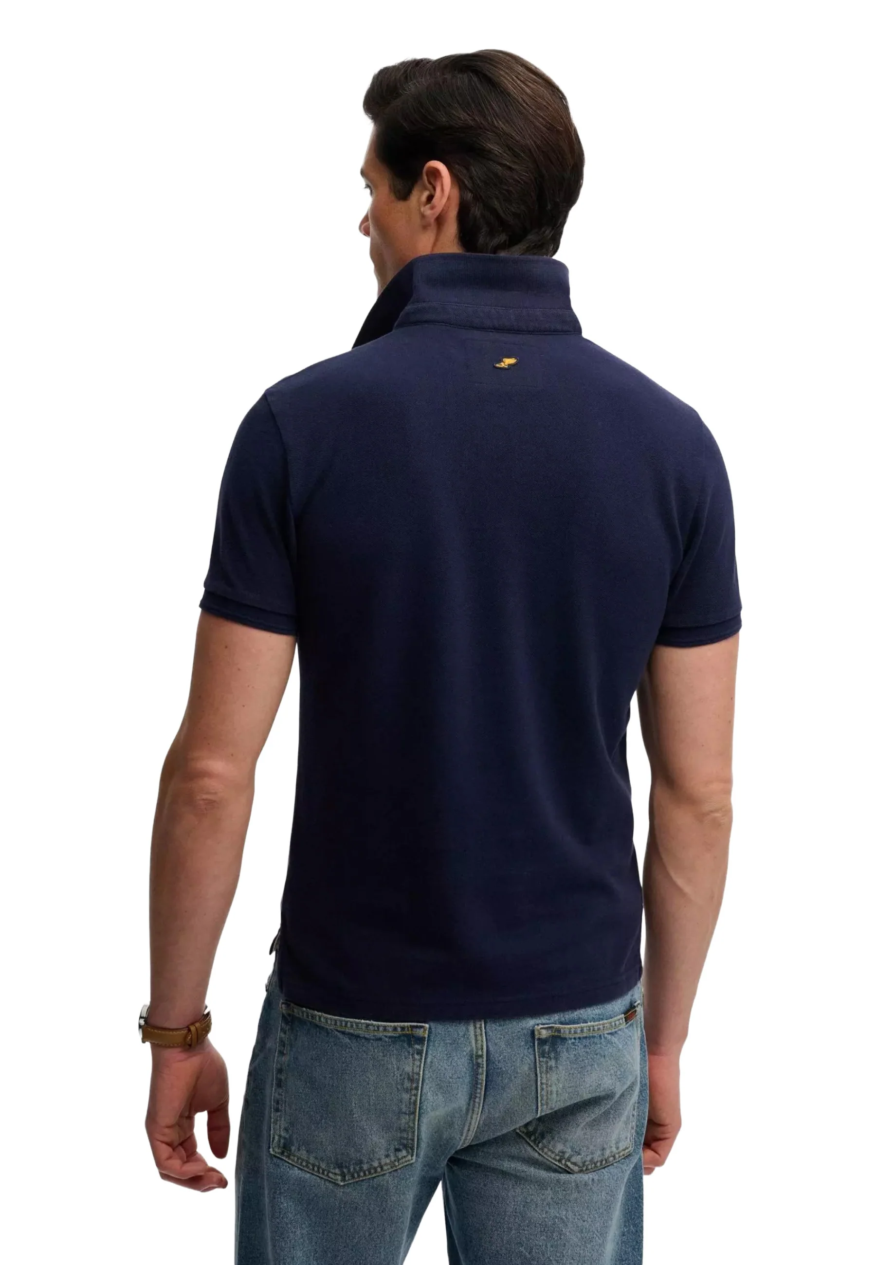 Superdry Classic Pique Polo Uomo | M1110452A - Image 8