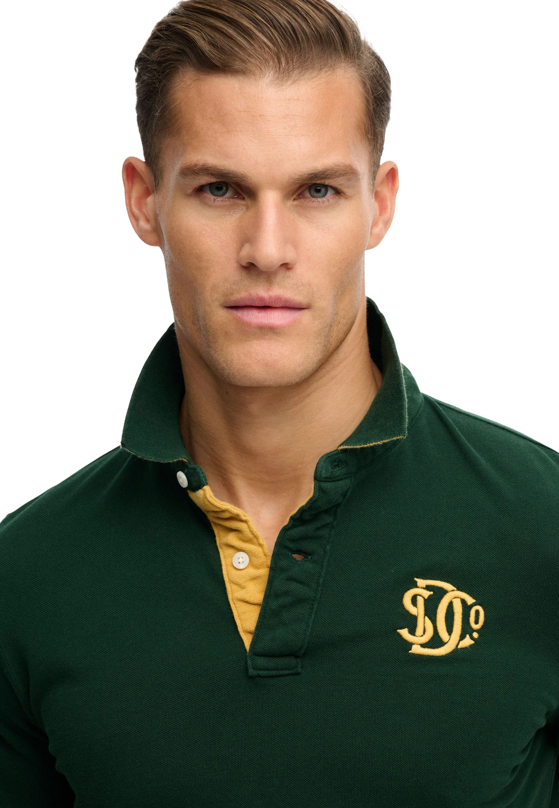 Superdry Pique Monogram Polo Uomo | M1110465A - Image 5
