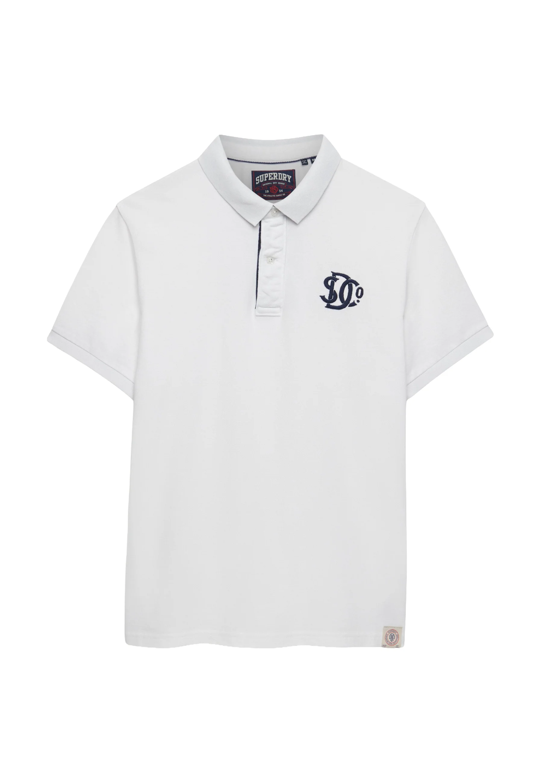 Superdry Pique Monogram Polo Uomo | M1110465A - Image 7