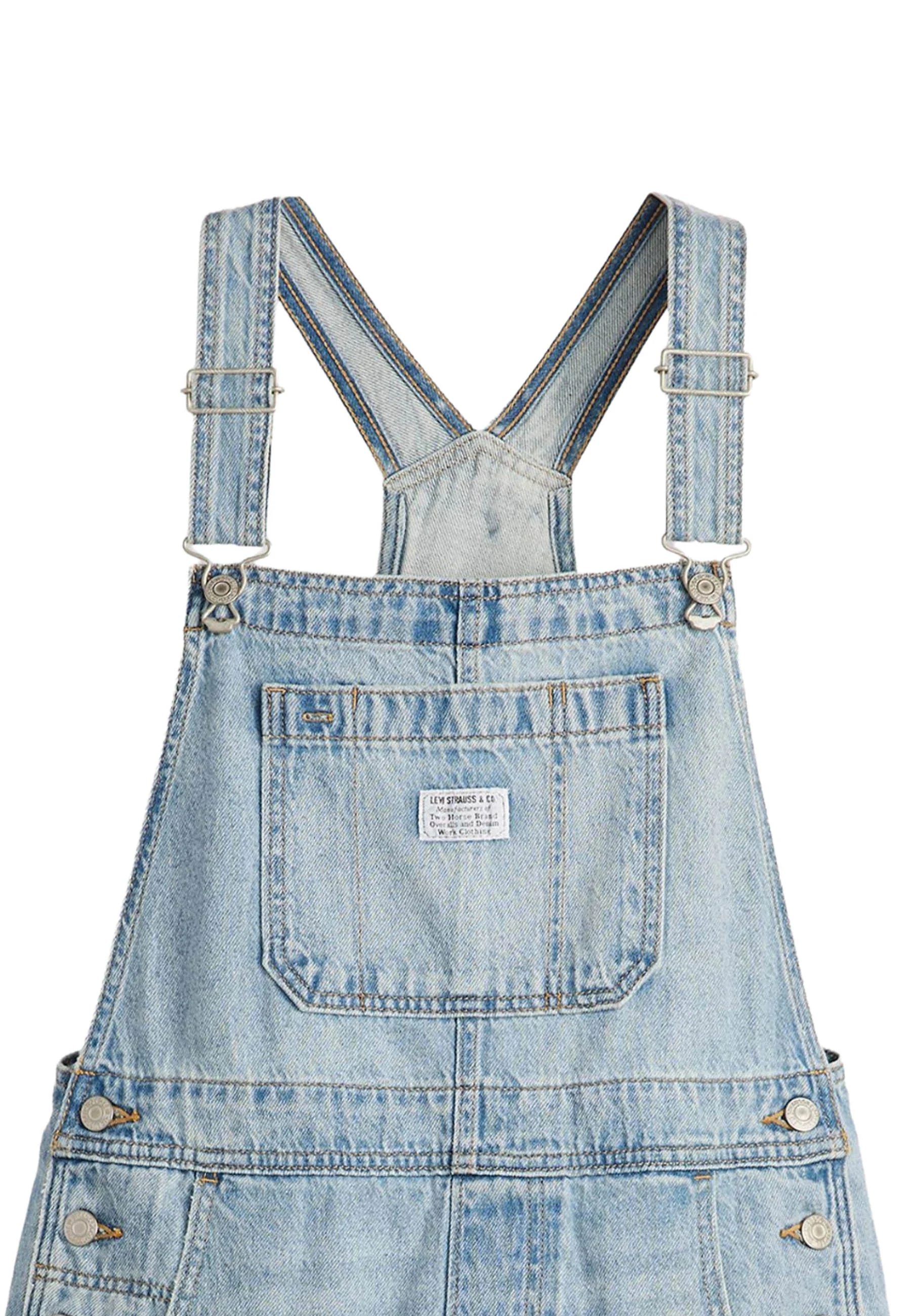 Levi's Utility Shortall Summer Job Salopette Donna | 001UY-0000 - Image 6