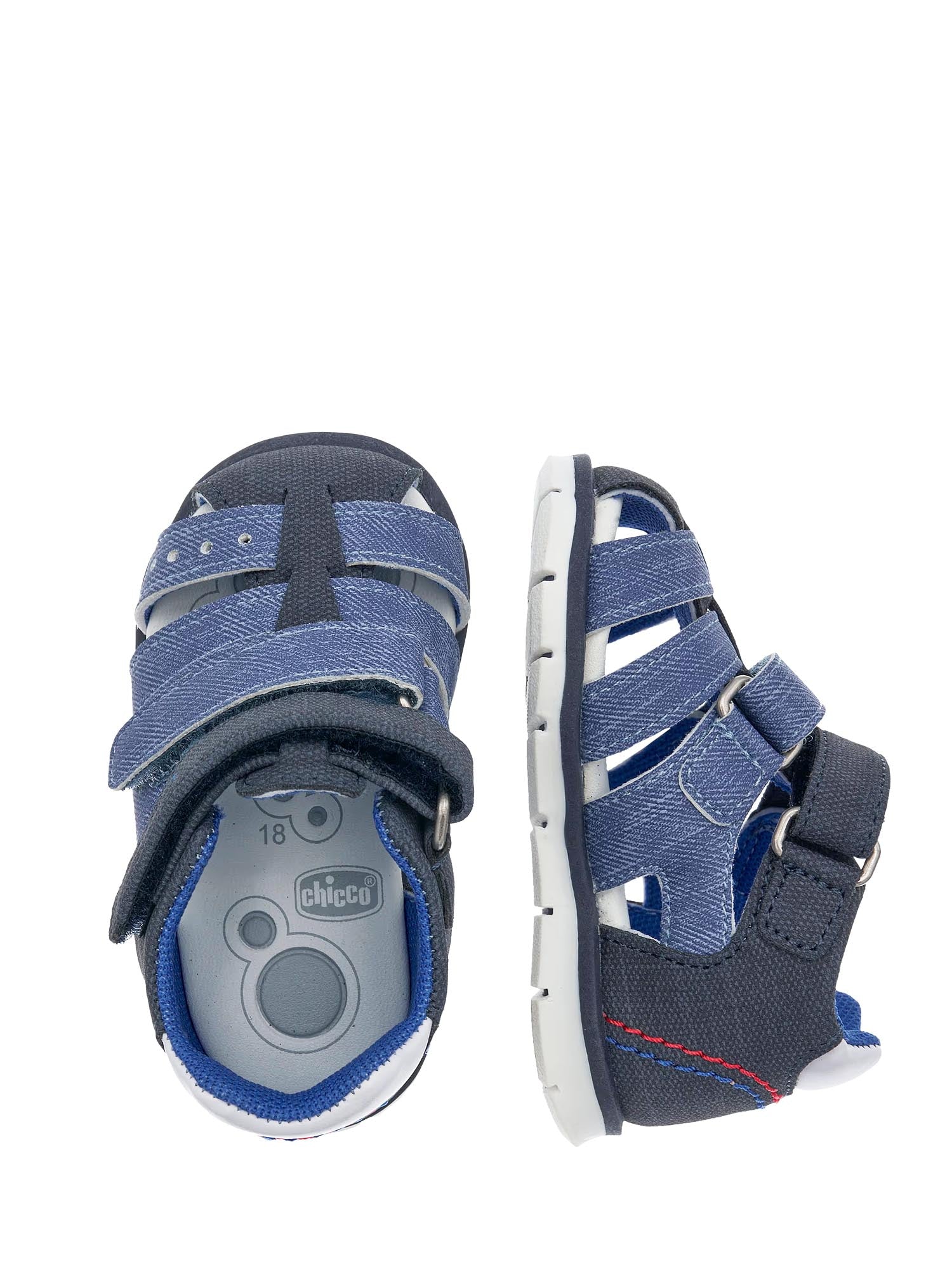 Chicco Sandali Con Strappi Bambini | 01071005000000 - Image 3