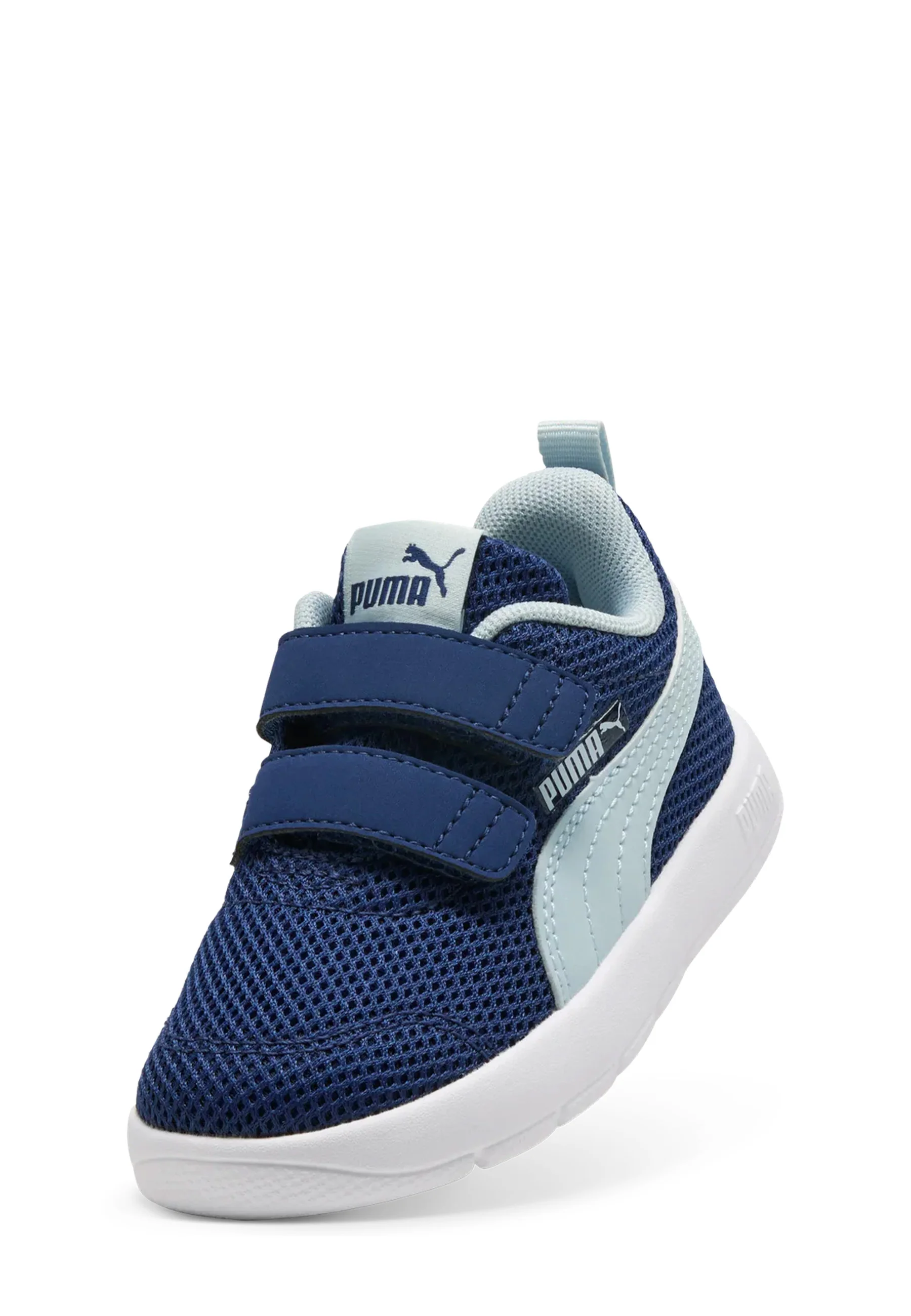 Puma Courtflex V3 Mesh Scarpe Con Strappi Bambini | 398086 - Image 11