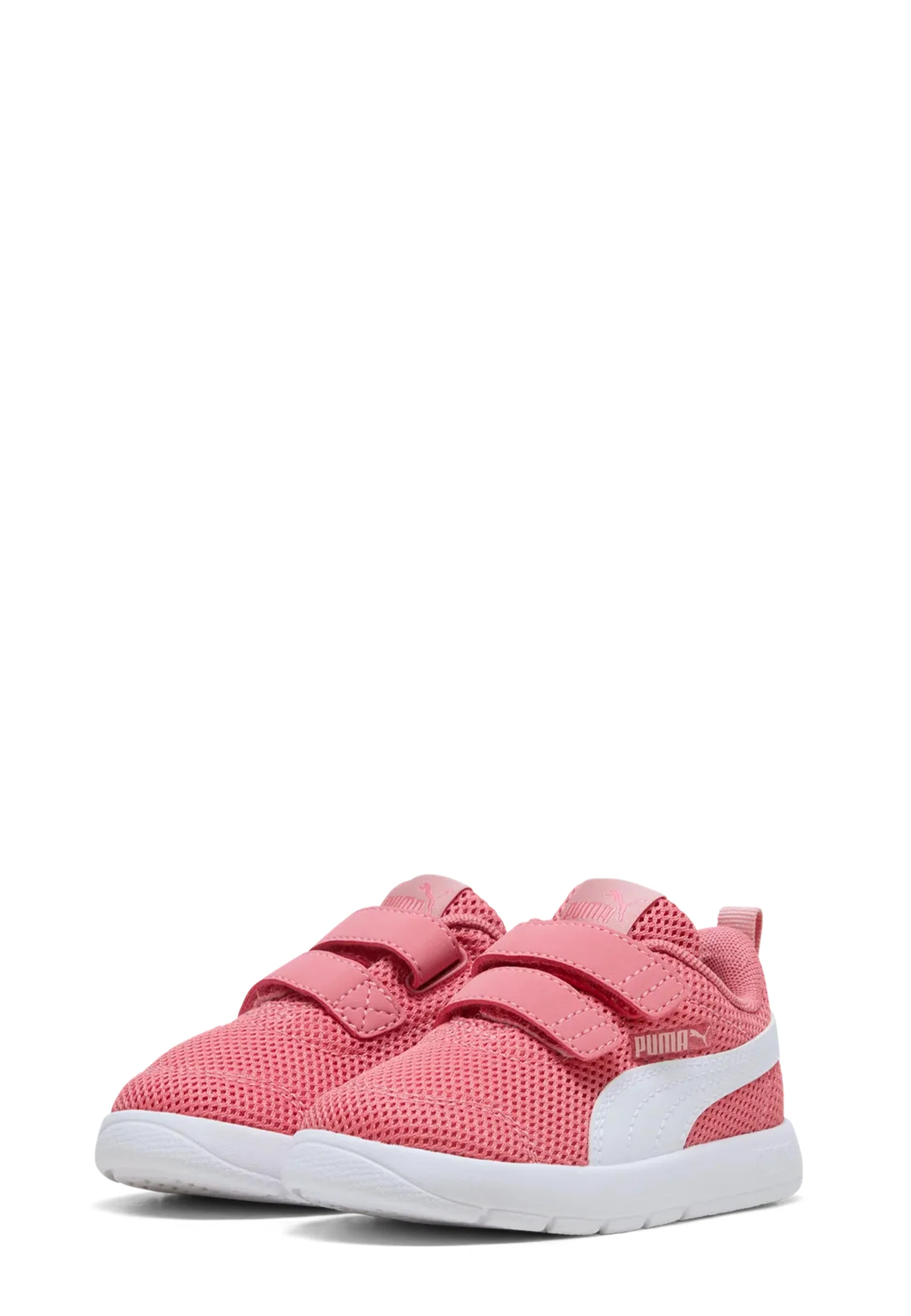 Puma Courtflex V3 Mesh Scarpe Con Strappi Bambini | 398086 - Image 2