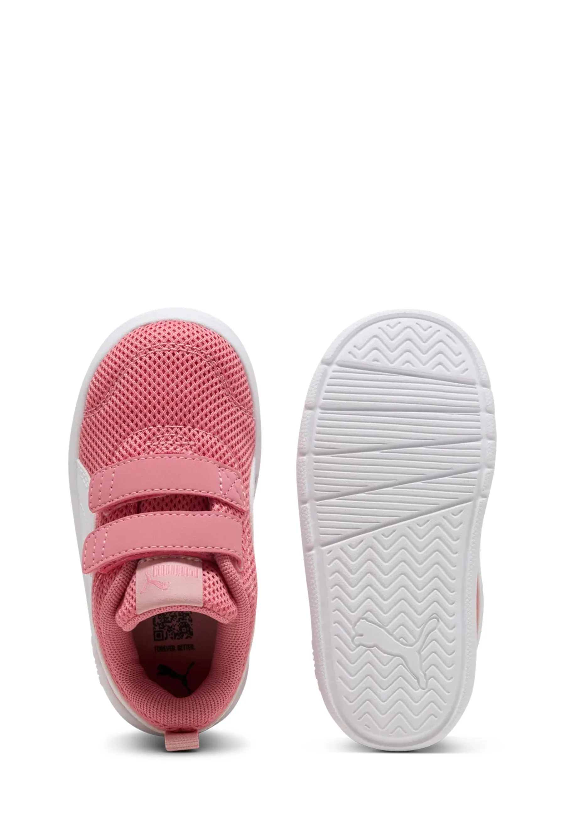 Puma Courtflex V3 Mesh Scarpe Con Strappi Bambini | 398086 - Image 3