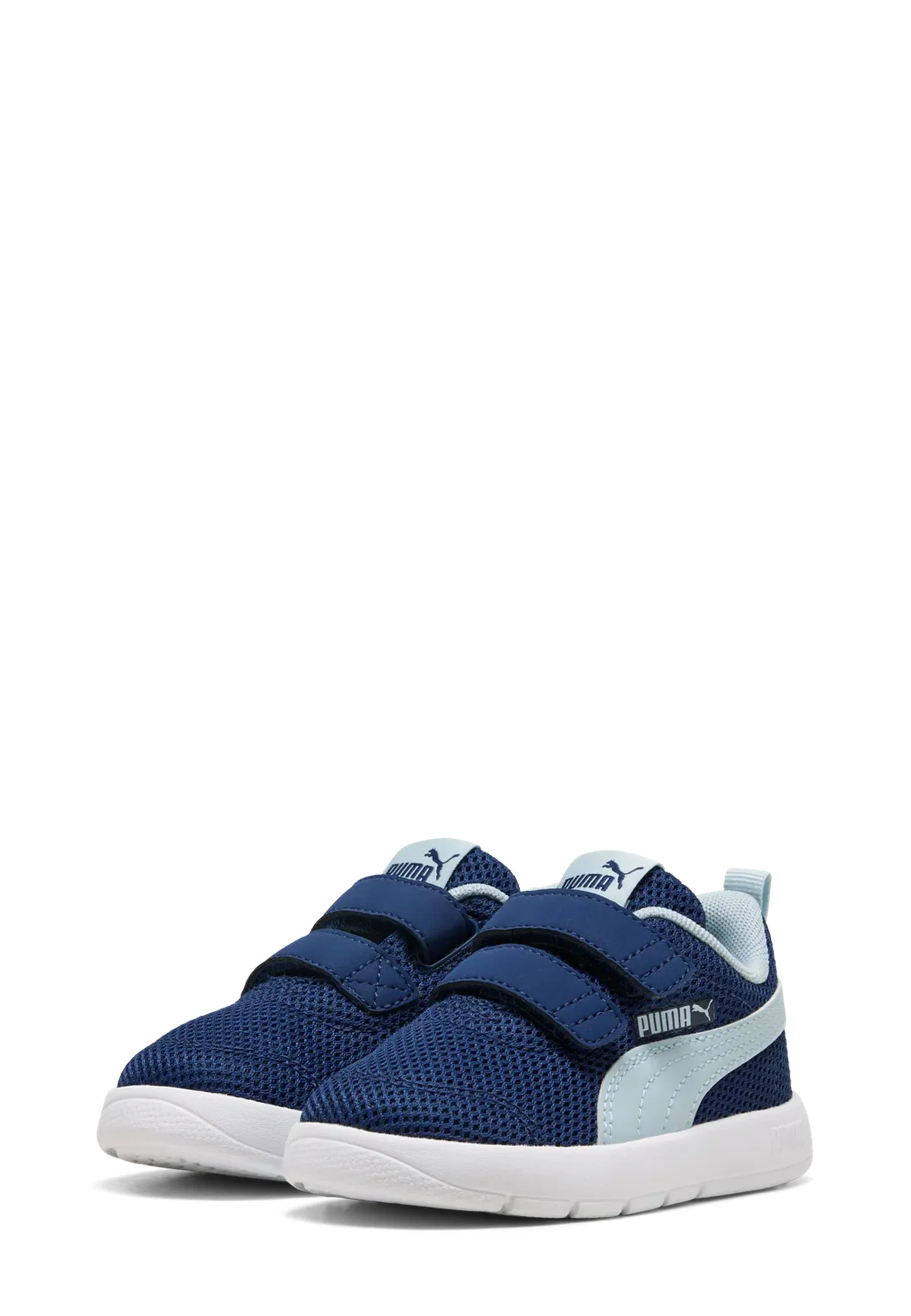 Puma Courtflex V3 Mesh Scarpe Con Strappi Bambini | 398086 - Image 8