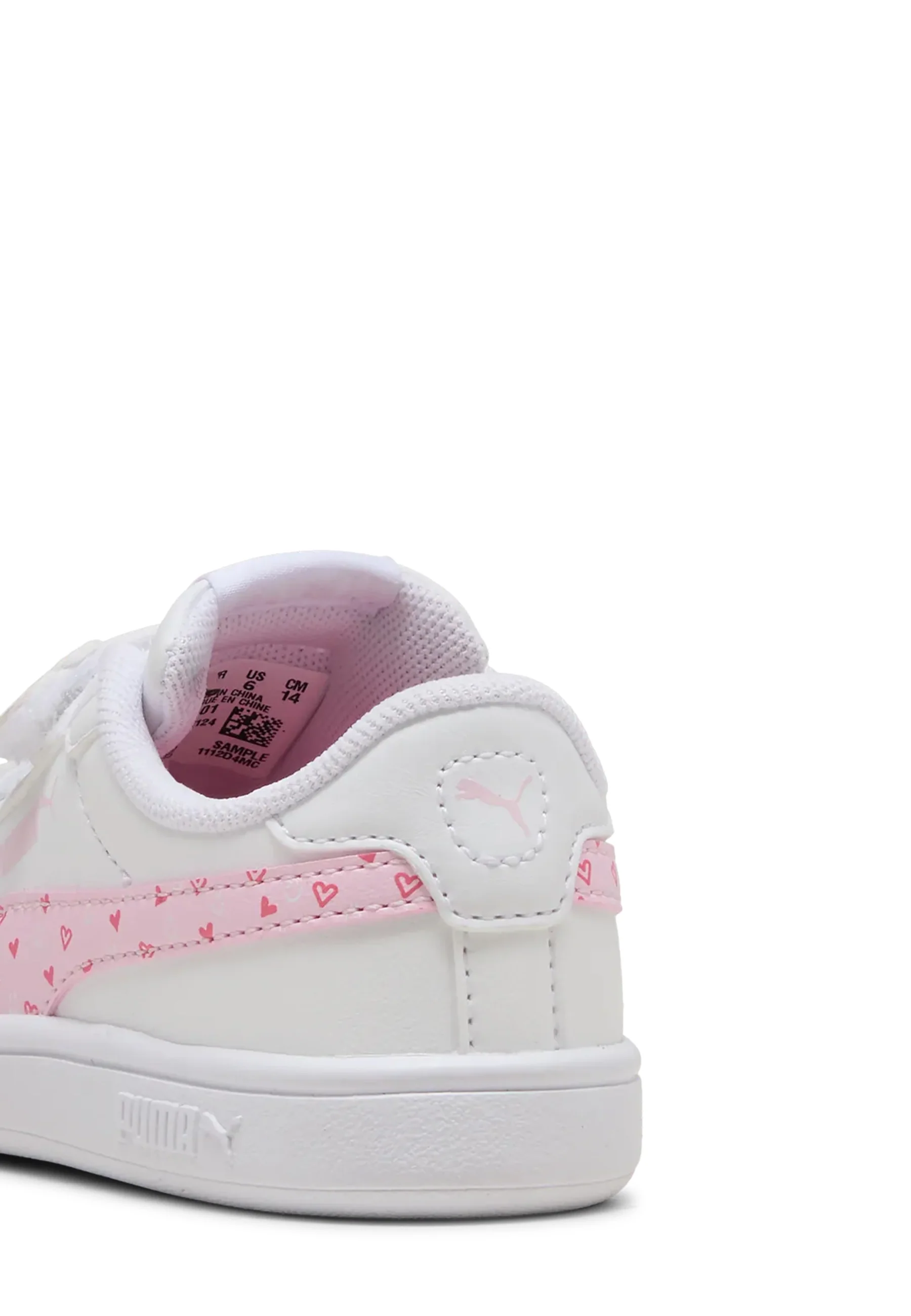 Puma Puma Smash 3.0 Heart Scarpe Con Strappi Bambini | 405639 - Image 4