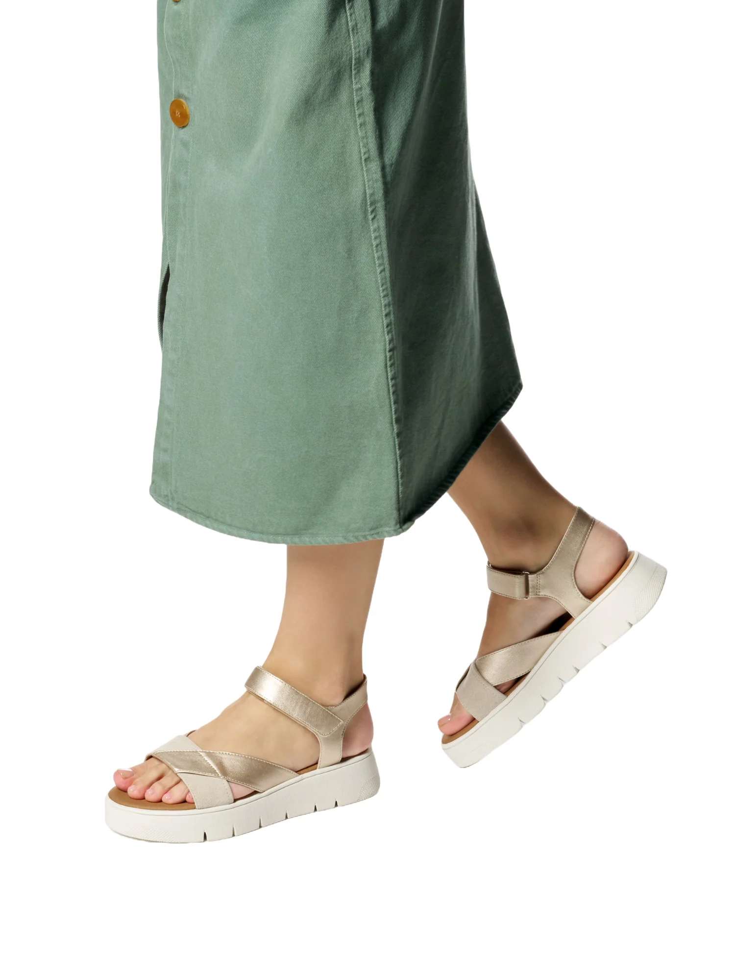 Geox Sandali Con Strappi Donna | D55SCB 0AJ22 - Image 2