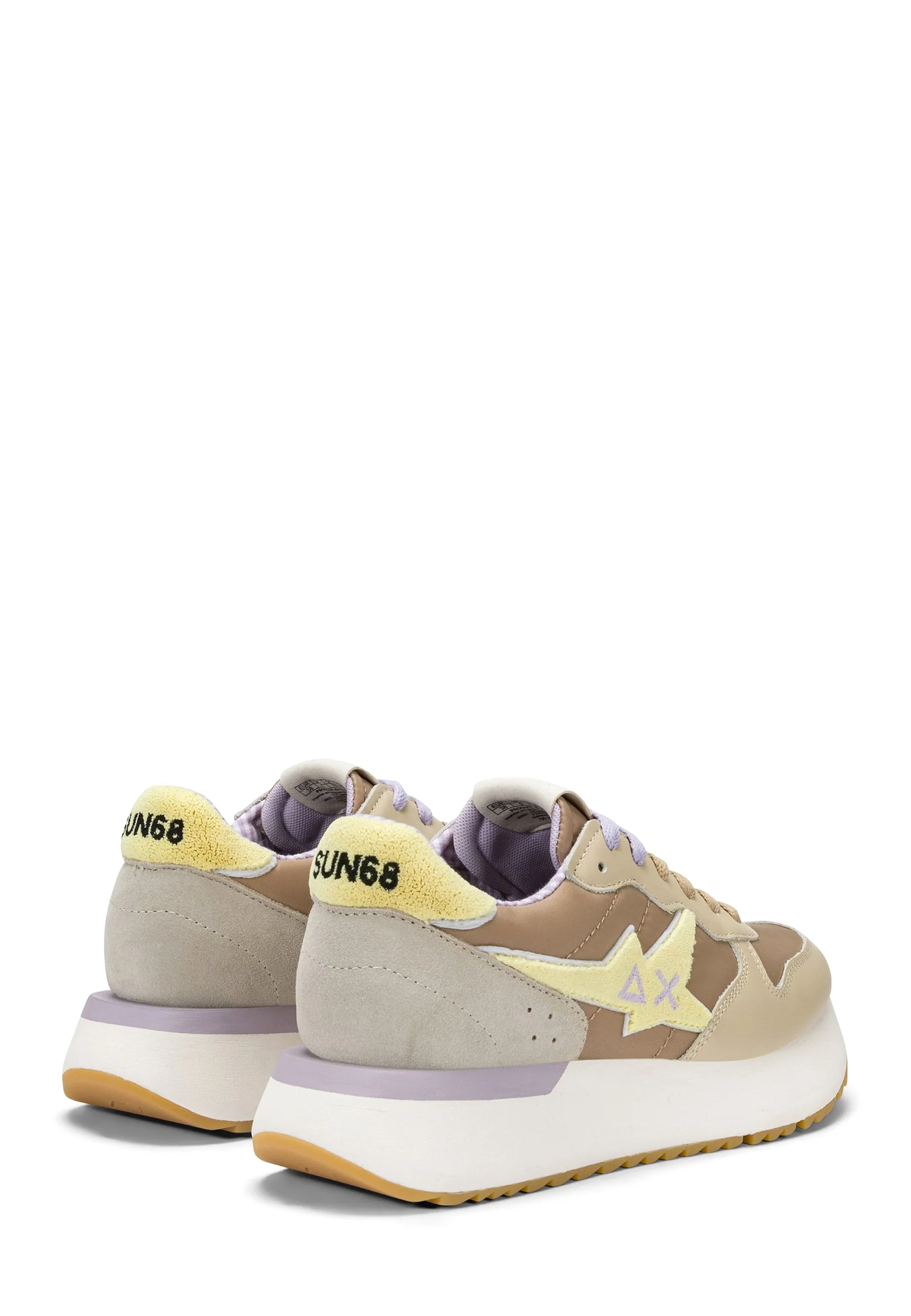Sun68 Big Stargirl Spongee Sneakers Donna | Z36222 - Image 7
