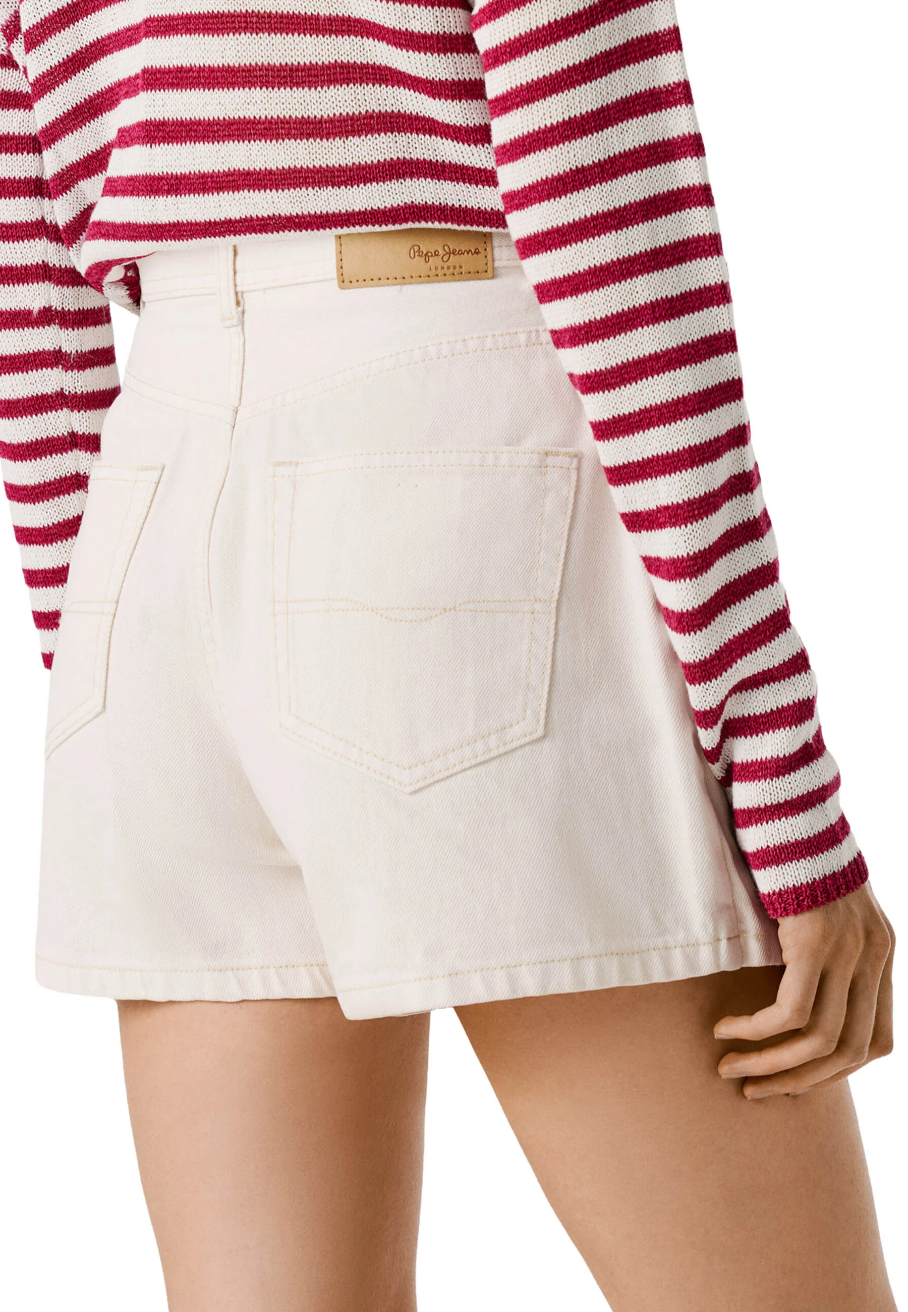 Pepe Jeans Regular Shorts Shorts Donna | PL80000371C1 - Image 5