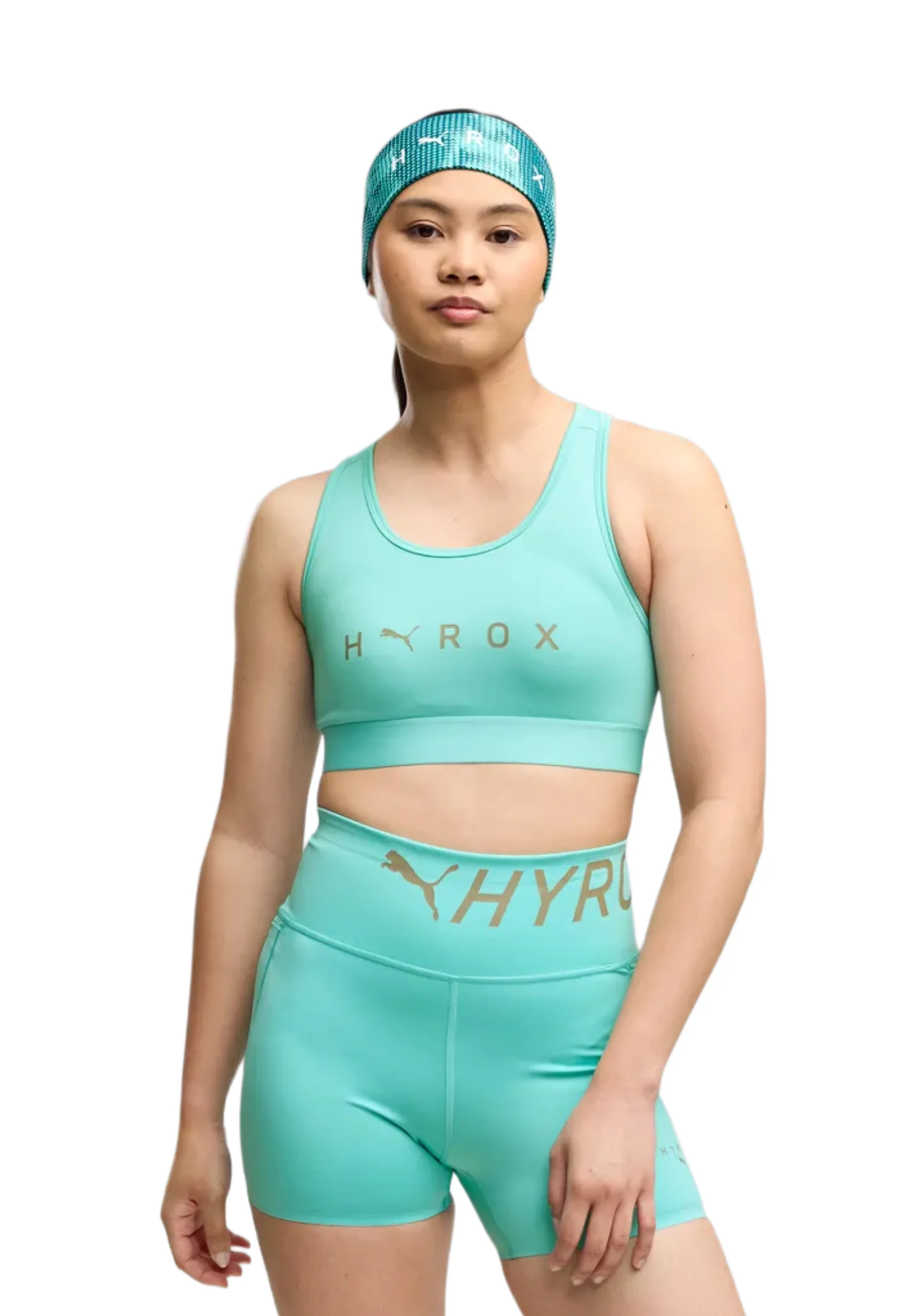 Puma W Puma X Hyrox Mid Bra Top Sportivo Donna | 528974 - Image 2