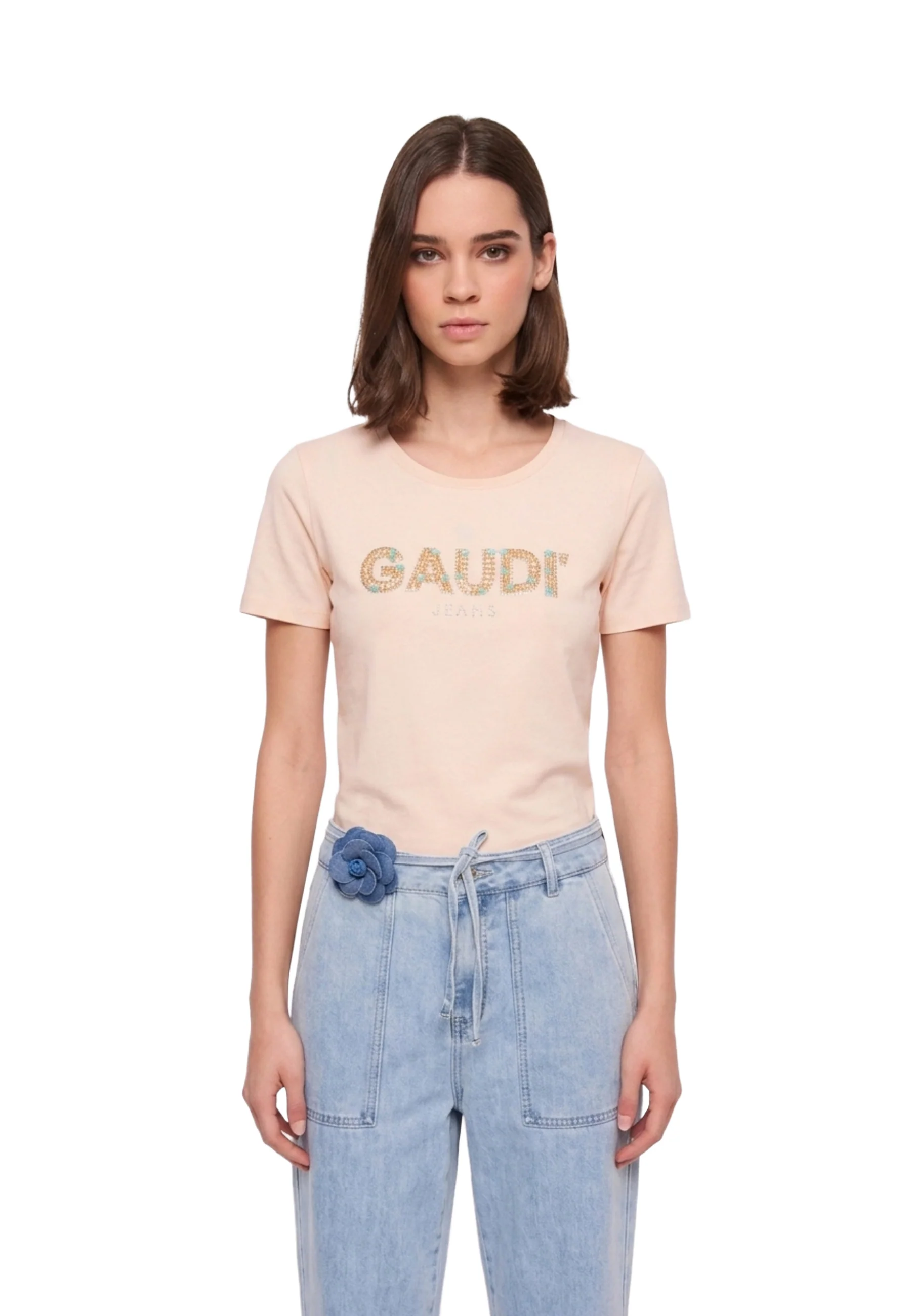 Gaudi Jeans T-shirt Donna | 611BD64068 - Image 2