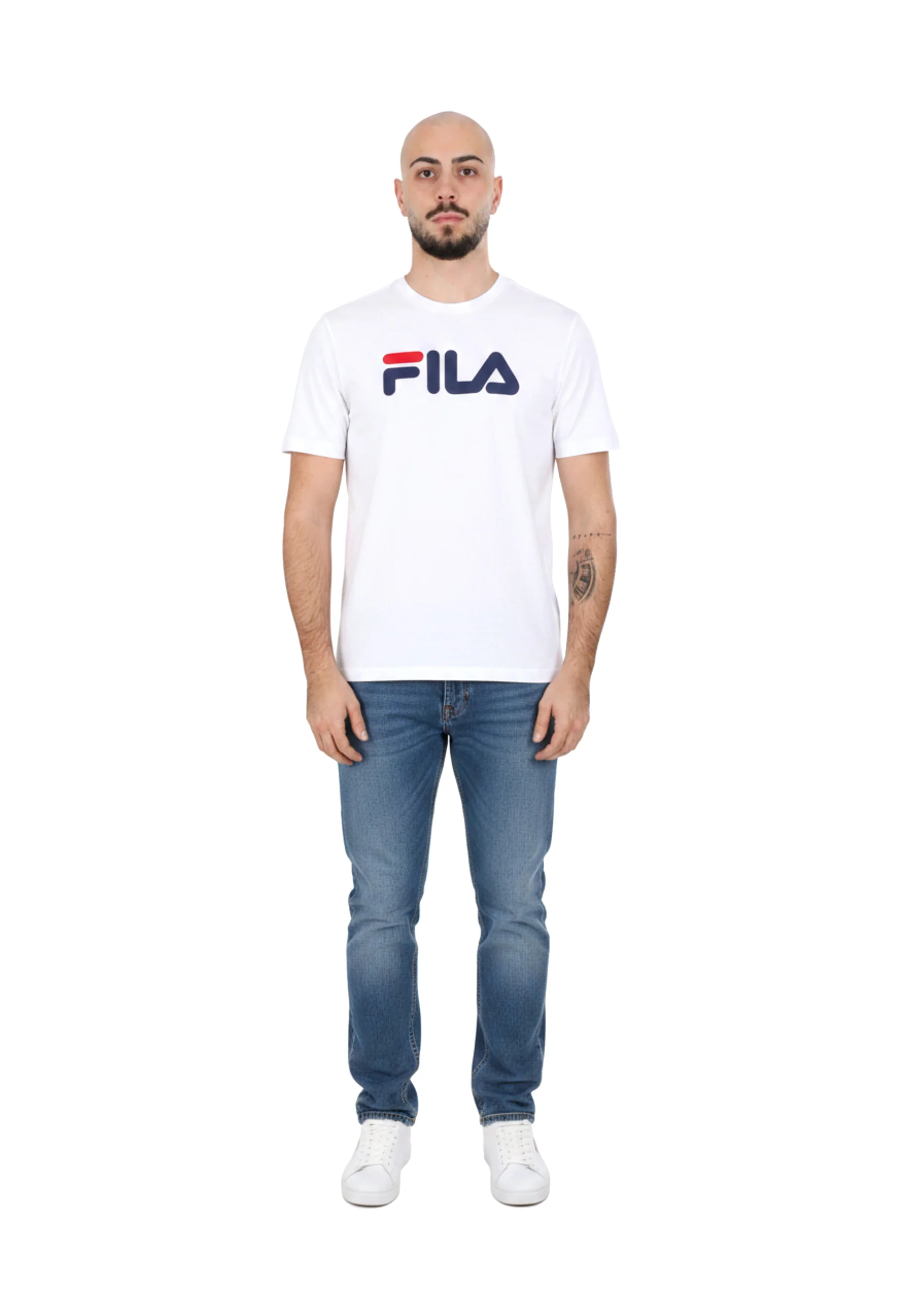 Fila Bellano T-shirt Unisex | FAU0067 - Image 2