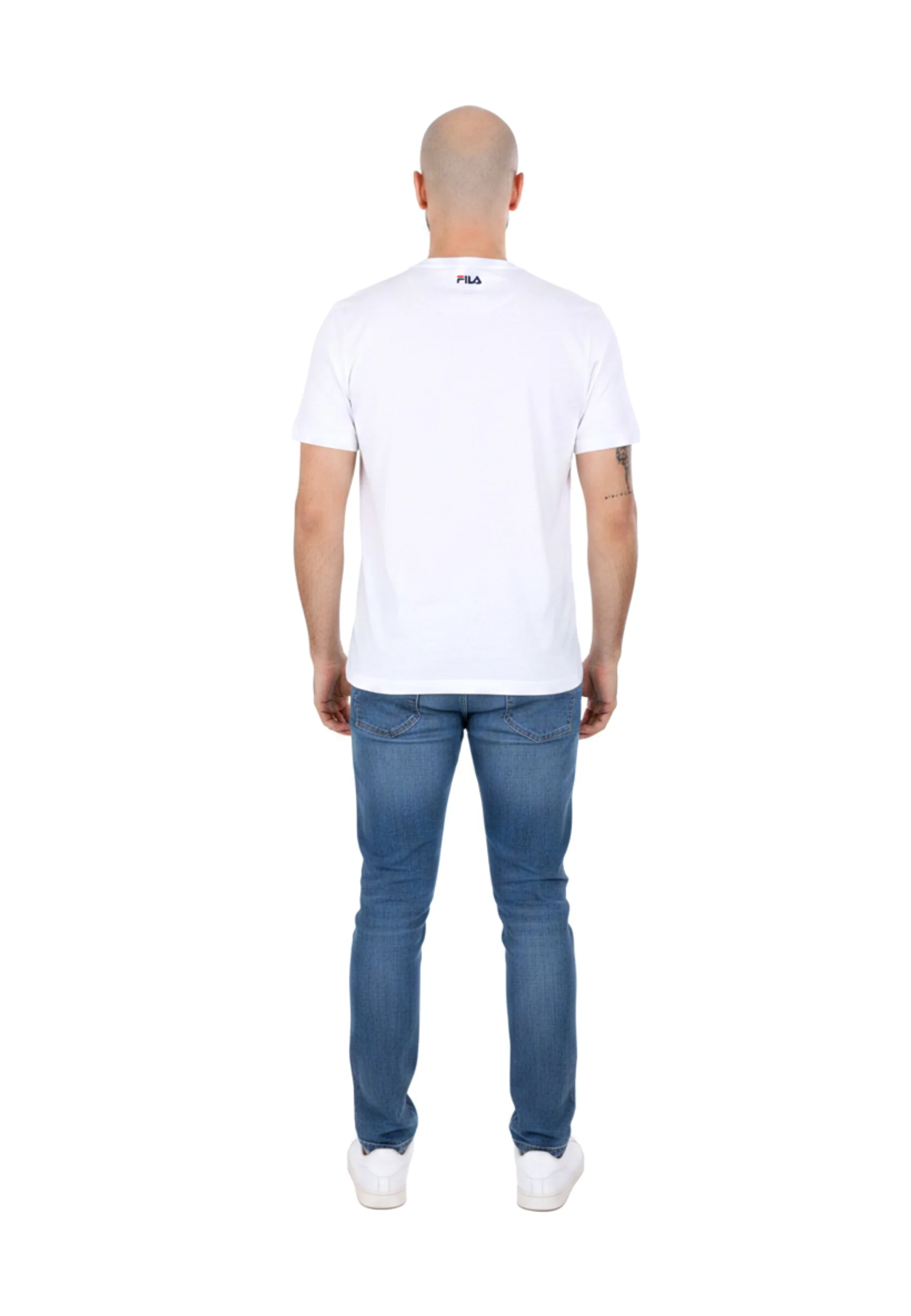 Fila Bellano T-shirt Unisex | FAU0067 - Image 3