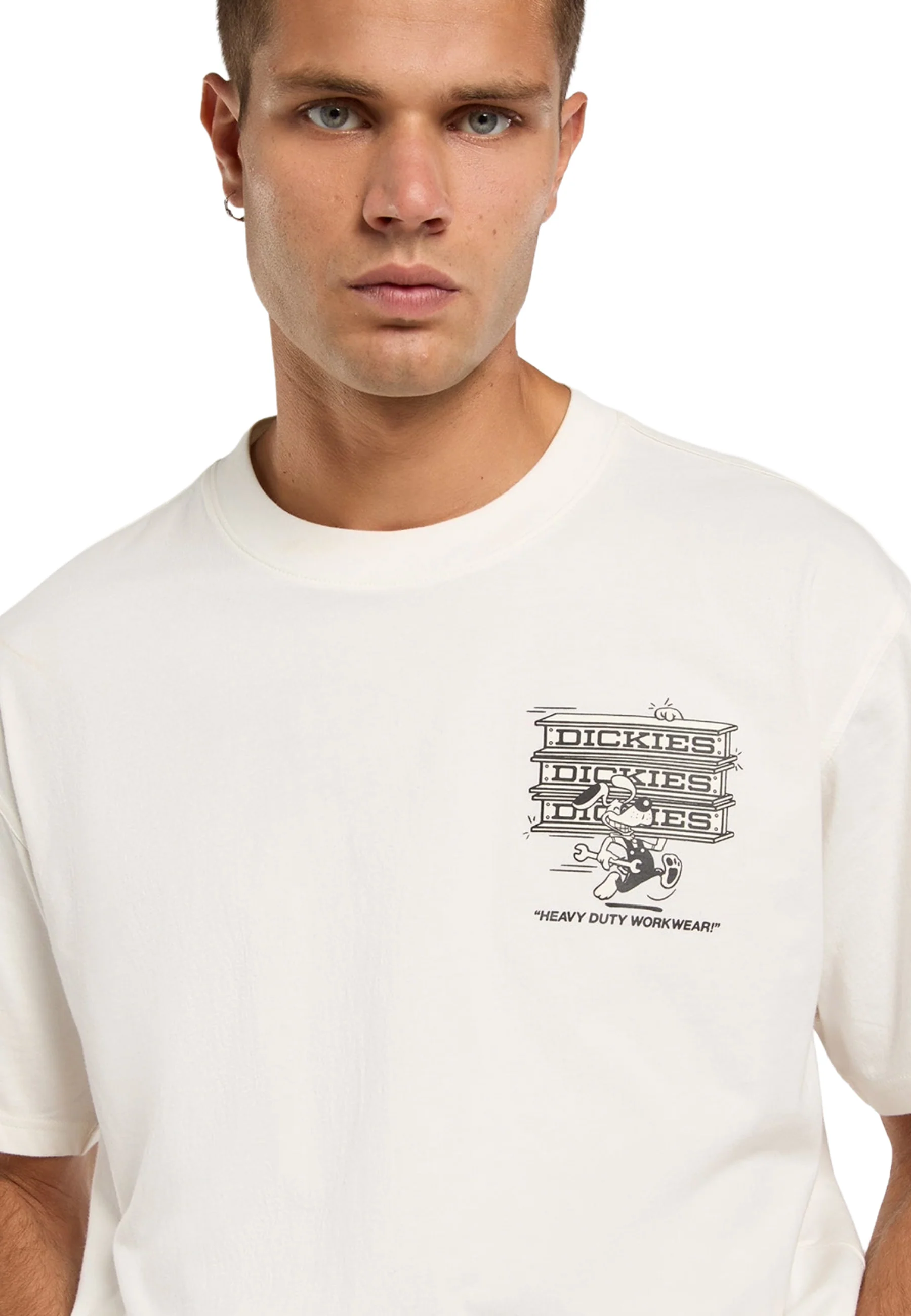 Dickies Lynndyl T-shirt Uomo | DK0A88JH - Image 4