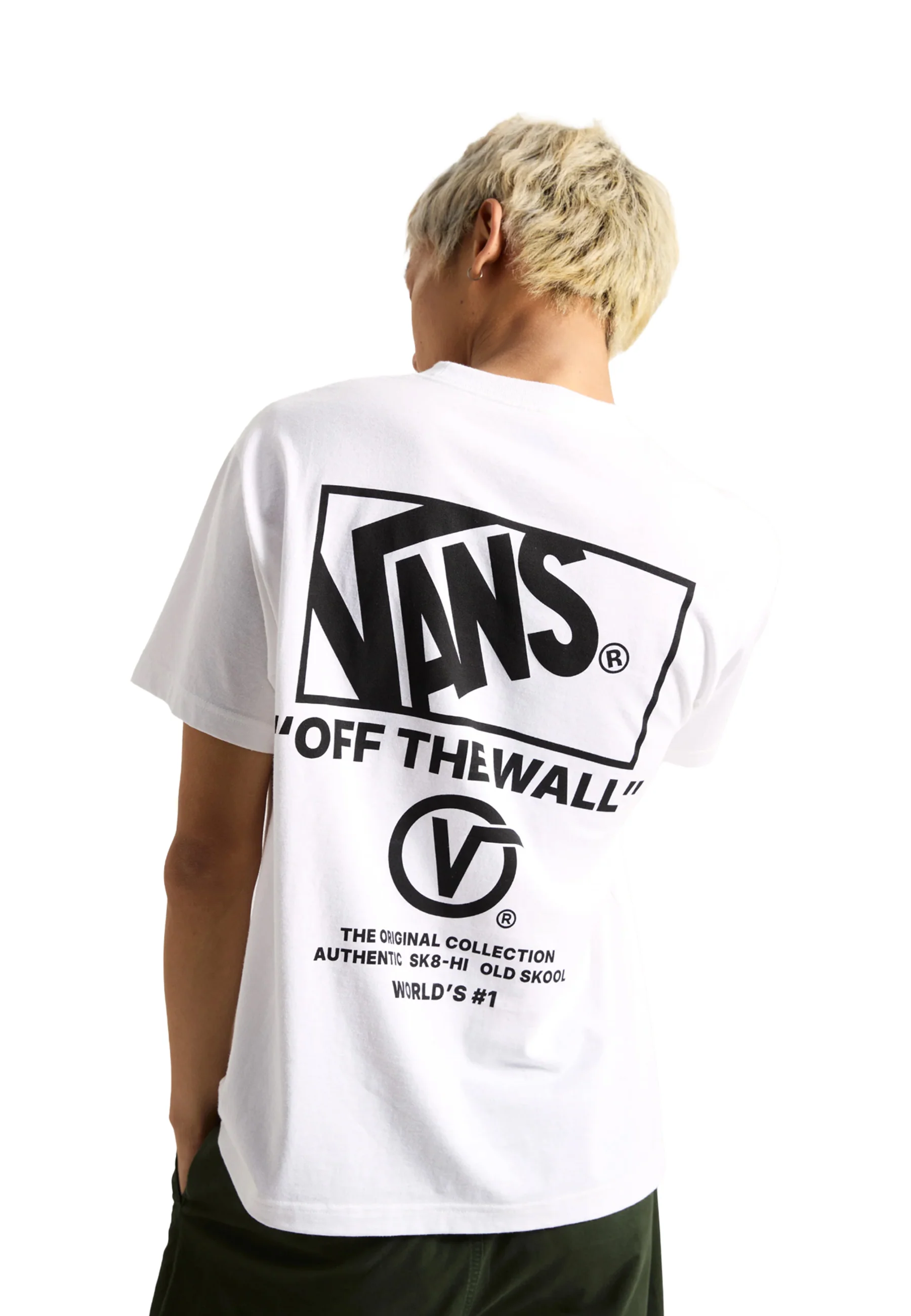 Vans Stacked Hi Ss Tee T-shirt Uomo | VN000PEW - Image 8