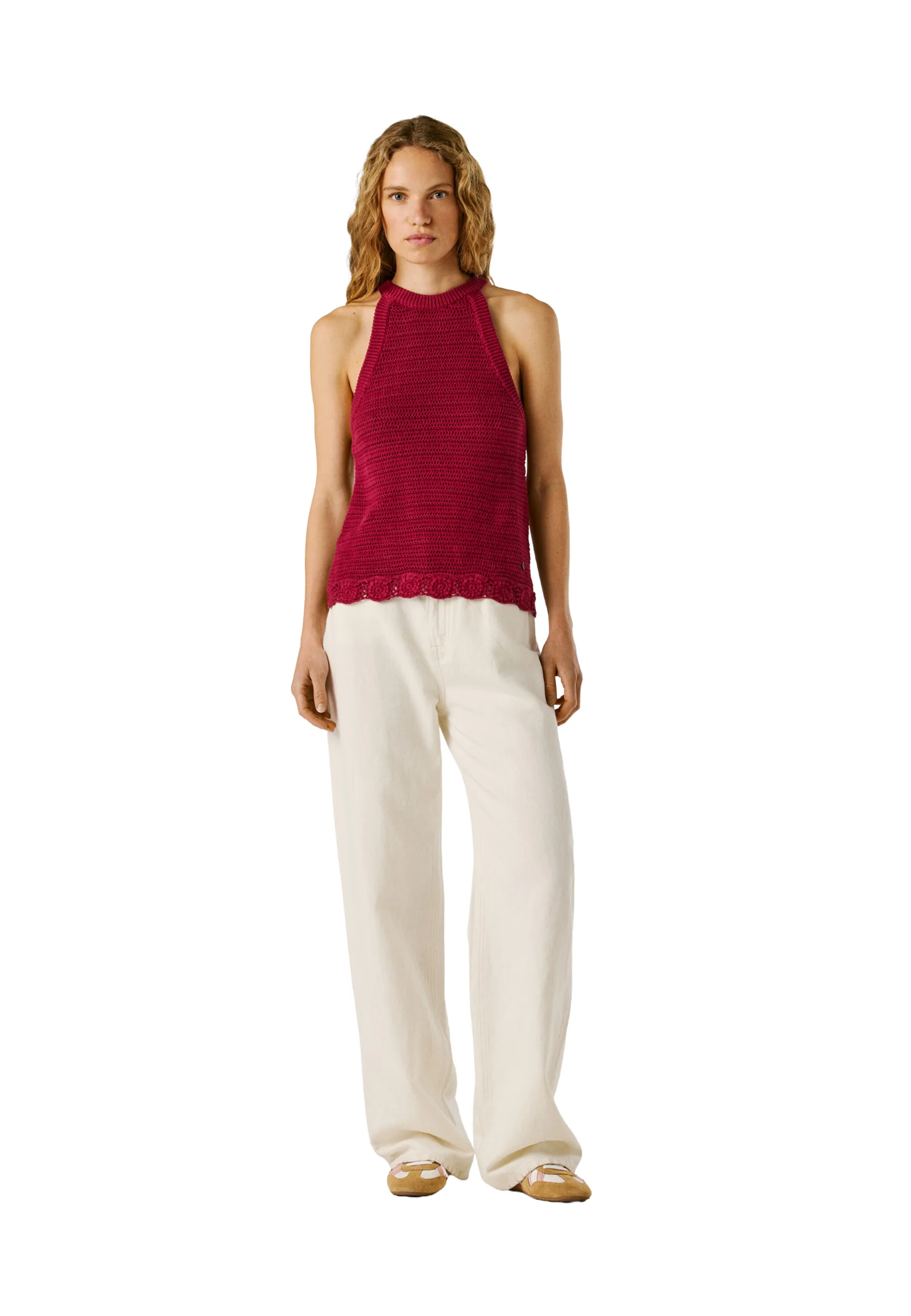Pepe Jeans Kinah Top Top E Canotte Donna | PL7000121 - Image 3